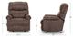 Franklin™ Captain Outlier Walnut Power Rocker Recliner-2