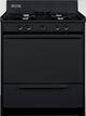 Summit® 30" Black Freestanding Gas Range-0