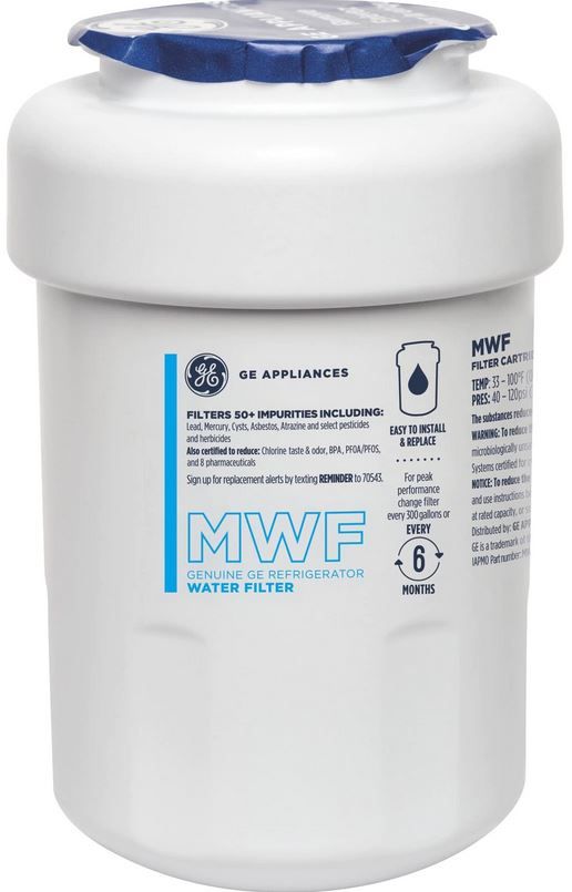 GE® MWF™ White 3 Pack Water Filter
