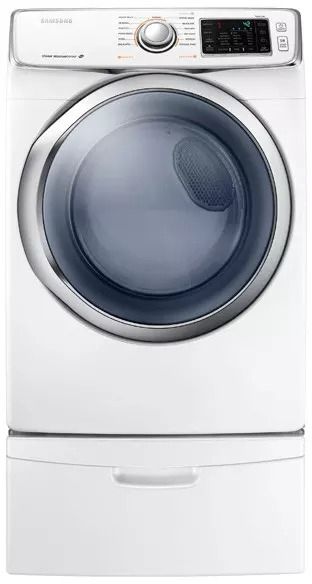 Samsung 7.5 Cu. Ft. White Electric Dryer-1