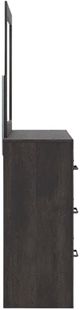 Signature Design by Ashley® Hollivern Dark Gray Dresser and Mirror-2