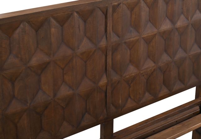 Home Trends & Design Palermo Royal Brown King Panel Bed-3