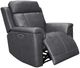Flexsteel® Amelia Charcoal Power Recliner with Power Headrest and Lumbar-4