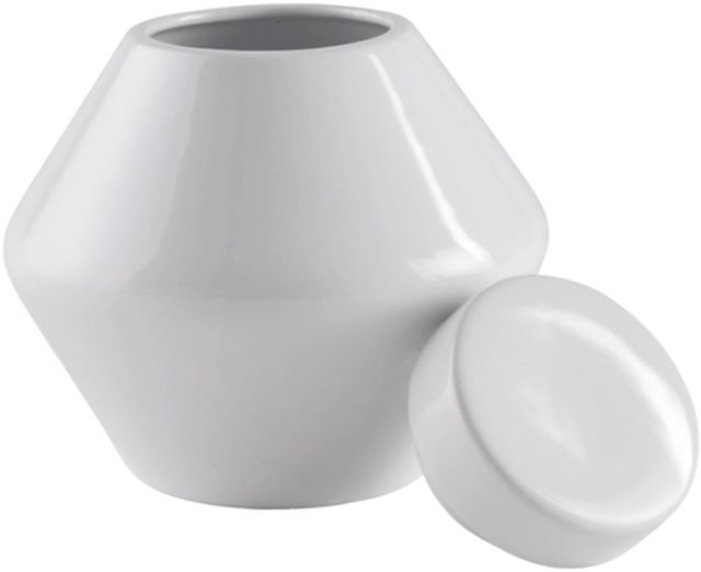 Signature Design by Ashley® Domina White 9" Jar-1