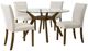 Coaster® Paxton 5-Piece Beige/Brown Dining Table Set-0