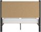 Signature Design by Ashley® Cadmori Black/White Queen Upholstered Panel Bed-4