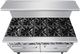 Atosa® CookRite 60'' Stainless Steel Commercial Freestanding Gas Range-3