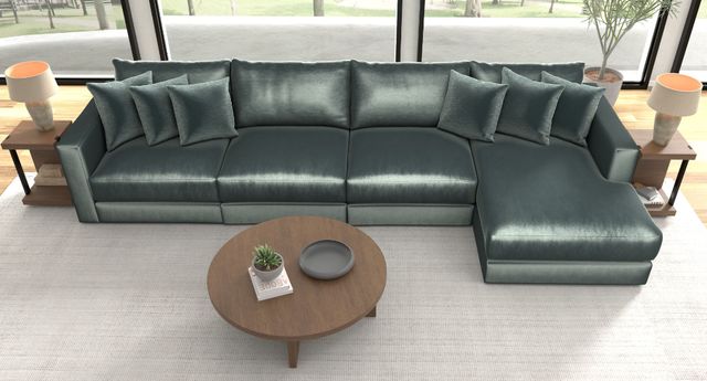 Jackson Furniture Remington 4-Piece Pine Right Arm Facing Sectional-1