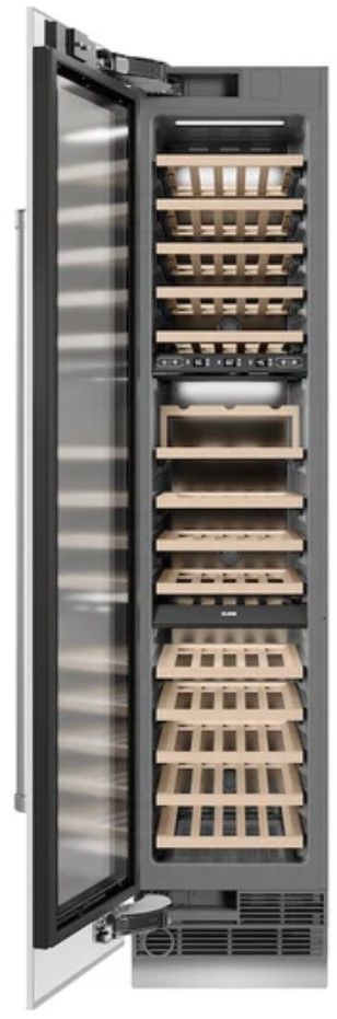 ZLINE 18" 9 Cu. Ft. White Matte Triple Zone Column Wine Cooler-1