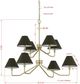 Forty West Highland Gold Chandelier-1