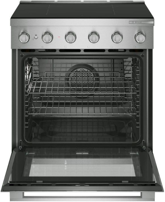 Bosch® 500 Series 30” Stainless Steel Freestanding Induction Range-1