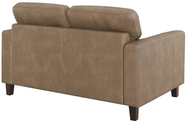 Coaster® Scotland 3-Piece Brown Upholstered Sofa Set-4