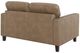 Coaster® Scotland 3-Piece Brown Upholstered Sofa Set-4