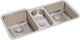 Elkay Lustertone® Classic 6-Piece Lustrous Satin 40" x 20-1/2" x 9-7/8" Triple Bowl Undermount Sink Set-0