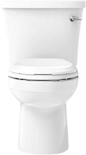 KOHLER® Kingston™ White 30" Right-Hand Trip Toilet, 1.28 Gpf with Tank Cover Lock-1
