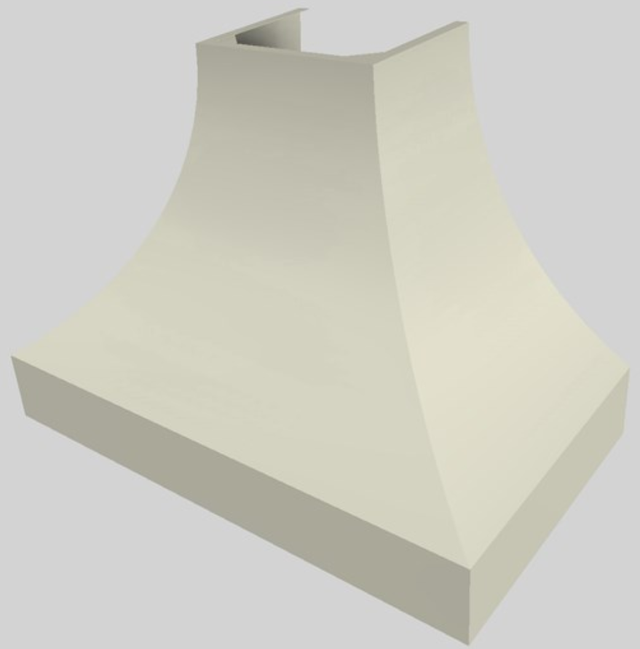 Vent-A-Hood® Designer Series 42" Biscuit Wall Mounted Range Hood-1
