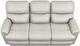 La-Z-Boy® Trouper Dove Power Reclining Sofa with Headrest and Lumbar-4
