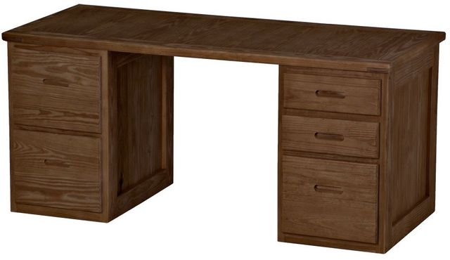 Crate Designs™ Furniture Brindle Lacquer Top Desk-0