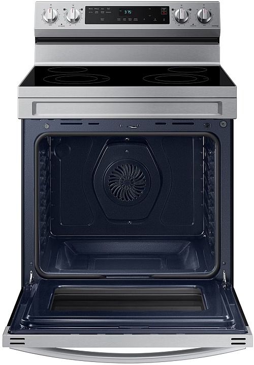 Samsung 30" Stainless Steel Freestanding Electric Range with Air Fry-3