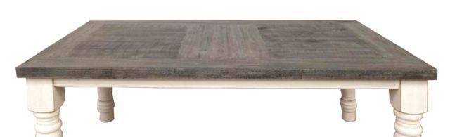 Million Dollar Rustic White Wash Table-1