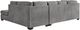 Signature Design by Ashley® Marelton 2-Piece Gray Right Arm Facing Sectional and Chaise-1
