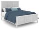 John Thomas Furniture® Hampton High Tide Chalk/White 90 Degree Queen Bed-0