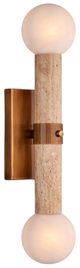 Currey & Company Beatrix Beige Bath Wall Sconce-0