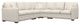La-Z-Boy® Meyer 5-Piece Ivory Sectional-0