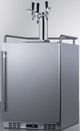 Summit® 24" Stainless Steel Built-In Outdoor Commercial Beer Kegerator-2