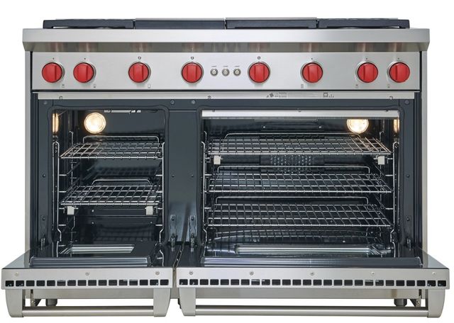 Wolf® 48" Stainless Steel Pro Style Liquid Propane Gas Range-2