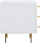TOV Furniture Trident White Nightstand-4