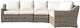 Enclover Tulip Collection 6 Seat Sectional - Canvas White-1