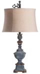 Crestview Collection Weather Vane Antique Iron Table Lamp-1