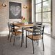 Amisco Customizable Tori Dining Arm Chair-1