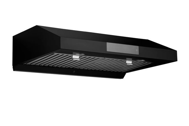 Hauslane 30" Matte Black Under Cabinet Sensable HauSmart AI Sensor Range Hood with Stainless Steel Filters-0