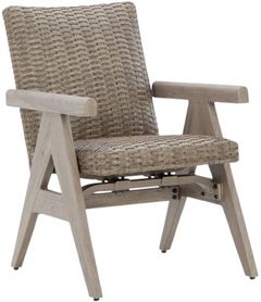 Signature Design by Ashley® Cliff Trails Beige Aluminum/Resin Outdoor Rocking Arm Chair