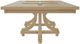 Mavin Customizable 48" x 48" Rectangular Plank Extendable Dining Table with 18" Leaf-2