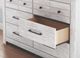 Signature Design by Ashley® Fenderport Whitewash 6-Drawer Dresser-5