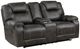 Homelegance® Gainesville Chocolate Manual Double Reclining Loveseat-0