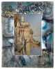 A & B Home Enzo Blue Agate Photo Frame-0