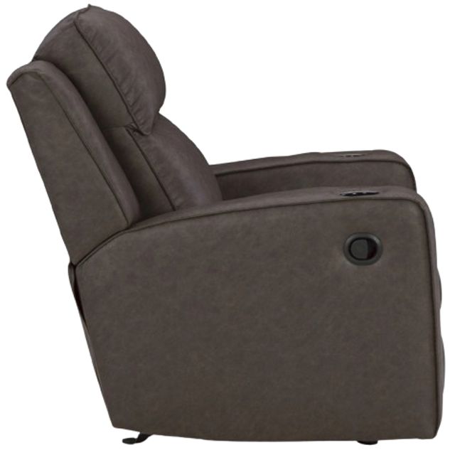 Benchcraft® Brysonview Charcoal Manual Recliner-4