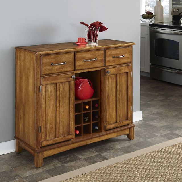 homestyles® Buffet Of Buffets Cottage Oak Server-1
