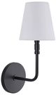 Renwil® Andi Matte Black Wall Sconce-0