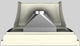 Vent-A-Hood® Designer Series 54" Biscuit Wall Mounted Range Hood-5