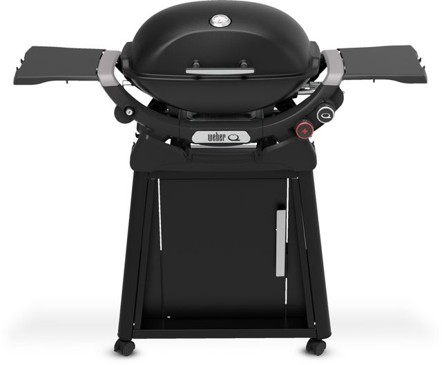 Weber® Q 2800N+ 2-Burner Midnight Black Tabletop Liquid Propane Grill-0