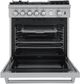 FORNO® Lazio 30" Stainless Steel Pro Style Gas Range-1