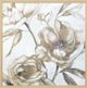 StyleCraft Peony Glitz Gold/Light Gray/Taupe Wall Art-1