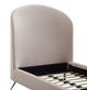 TOV Furniture Vivi Blush Velvet Twin Bed-4