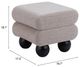 Zuo® Modern Davao Gray Ottoman-3