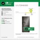 LG 33" 24.5 Cu. Ft. PrintProof™ Black Stainless Steel French Door Refrigerator-1